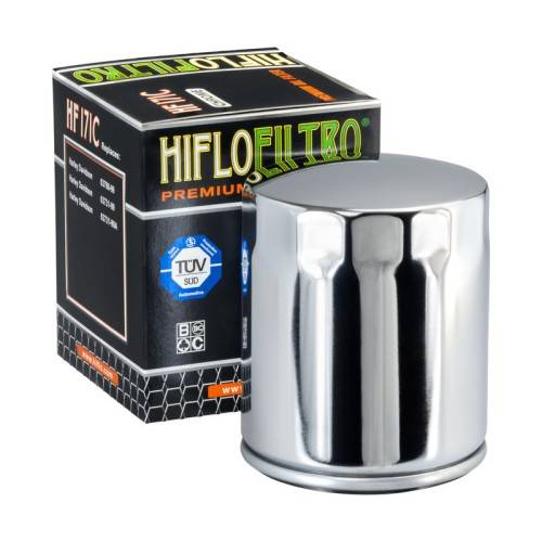 FILTRO OLIO HARLEY/BUELL 00 - 02 CROMATO HF171C | HIFLO FILTRO |  E1717101 | HF171C