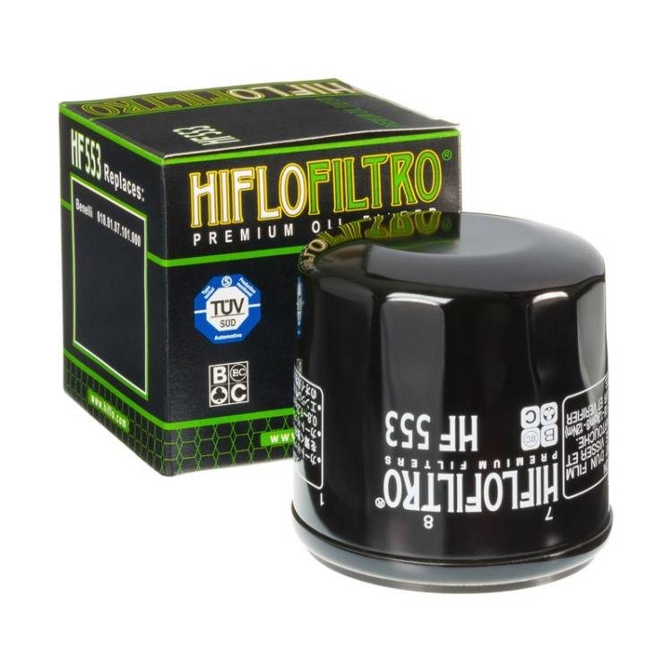 E1755300 HF553 FILTRO OLIO BENELLI TORNADO - TNT HF553 | HIFLO FILTRO |