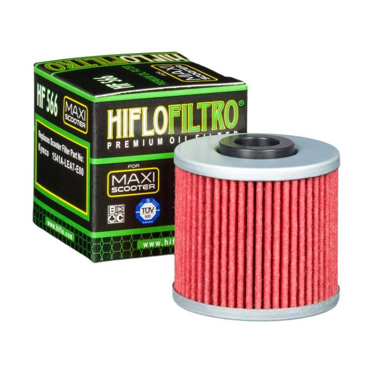 E1756600 HF566 FILTRO OLIO KYMCO DOWNTOWN 125/300 I +PREMIUM SCOOTER+ H | HIFLO FILTRO |