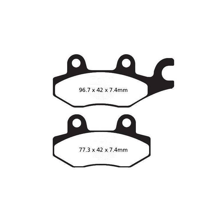 PASTIGLIE FRENO  MESCOLA SINTERIZZATA MOTO CODICE R1416500 | EBC BRAKES | MPN: FA165R