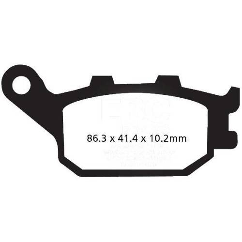 PASTIGLIE FRENO  MESCOLA SEMI SINTERIZZATAIZZATA MOTO CODICE R1317400 | EBC BRAKES | MPN: FA174V