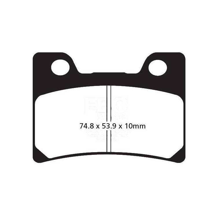 PASTIGLIE FRENO  MESCOLA SINTERIZZATA MOTO CODICE R1818200 | EBC BRAKES | MPN: FA182HH