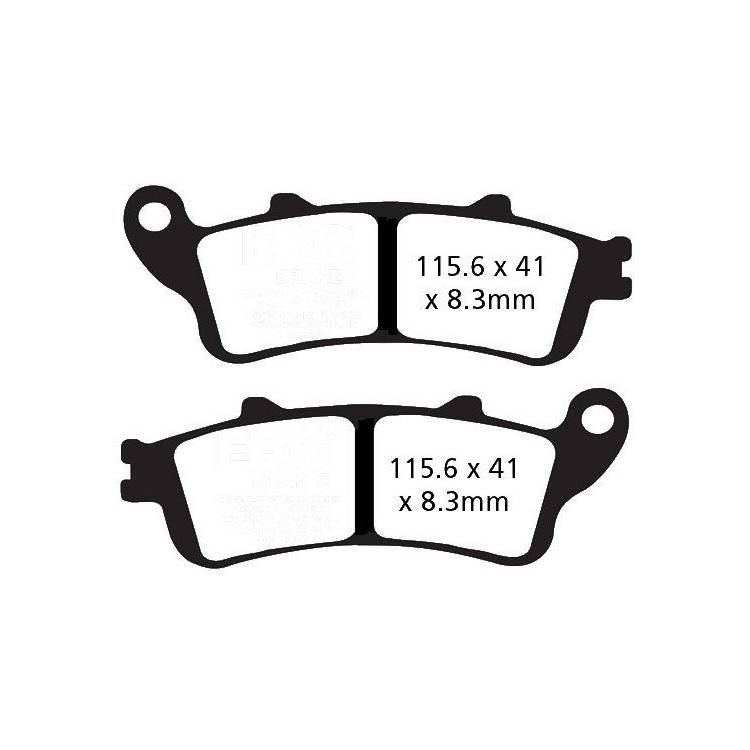 PASTIGLIE FRENO  MESCOLA SEMI SINTERIZZATAIZZATA MOTO CODICE R1326100 | EBC BRAKES | MPN: FA261V