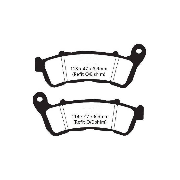 PASTIGLIE FRENO  MESCOLA SINTERIZZATA MOTO CODICE R1838800 | EBC BRAKES | MPN: FA388
