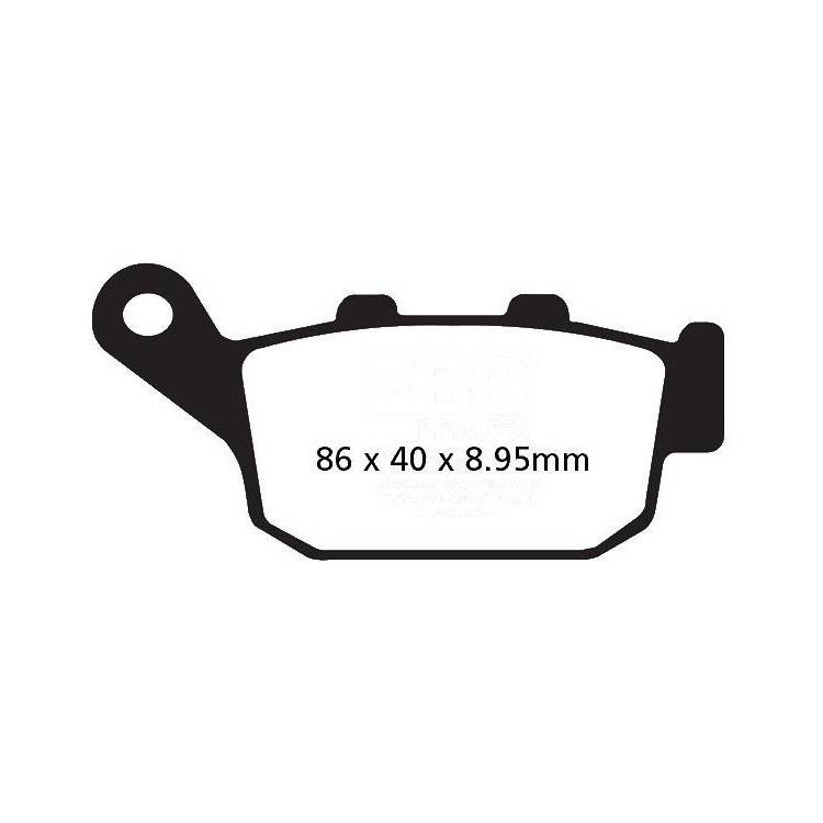 PASTIGLIE FRENO  MESCOLA SINTERIZZATA MOTO CODICE R1849600 | EBC BRAKES | MPN: FA496