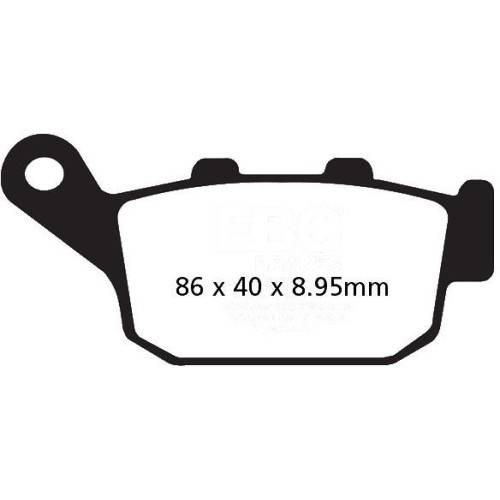PASTIGLIE FRENO  MESCOLA SINTERIZZATA MOTO CODICE R1849600 | EBC BRAKES | MPN: FA496