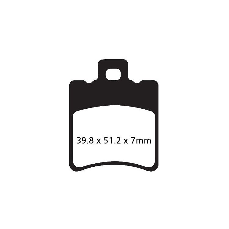 PASTIGLIE FRENO  MESCOLA CARBON SCOOTER CODICE R2319300 | EBC BRAKES | MPN: SFAC193