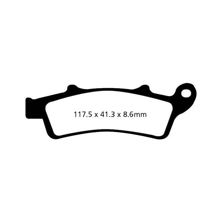 PASTIGLIE FRENO  MESCOLA SINTERIZZATA SCOOTER CODICE R1732400 | EBC BRAKES | MPN: SFA324HH