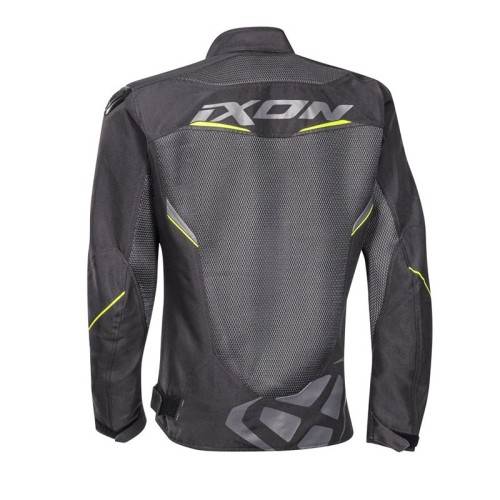 DRACO ANTRACITE GRIGIO GIALLO V GIUBBOTTO TESSUTO UOMO | IXON