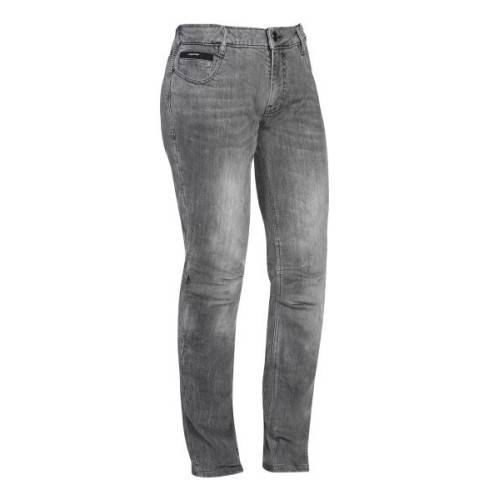 CATHELYN GRIGIO CHIARO PANTALONI TESSUTO DONNA | IXON