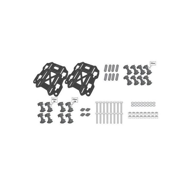 GIVI SISTEMA FISSAGGIO X PORTAVAL. TUBOLARE G | ZGRT709FS