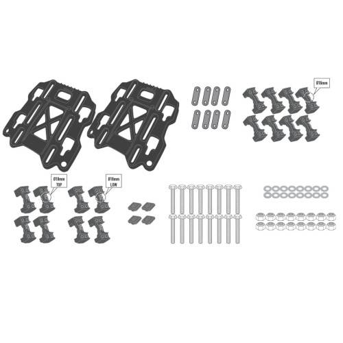GIVI SISTEMA FISSAGGIO X PORTAVAL. TUBOLARE G | ZGRT709FS