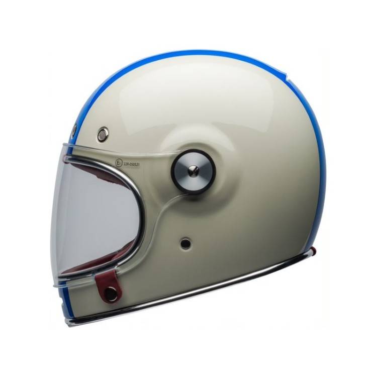 Casco Bullitt DLX Command Vintage White/Red/Blue | BELL