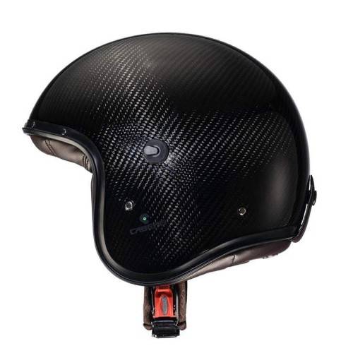 Caberg jet freeride flame black/red casco