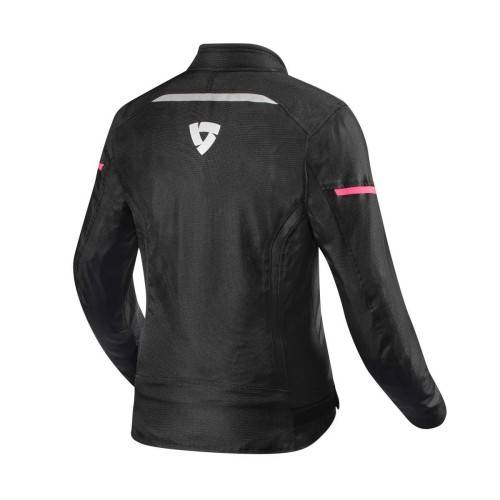 GIACCA SPRINT H2O LADIES NERO-ROSA REGULAR | REV'IT
