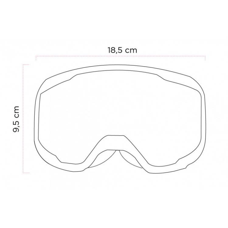 MASCHERA OTG06 ROSSO   NERO | ETHEN