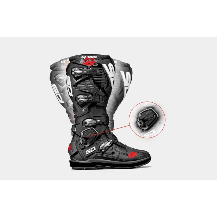 STIVALI CROSSFIRE 3 ARANCIO FLUO NERO BIANCO | SIDI