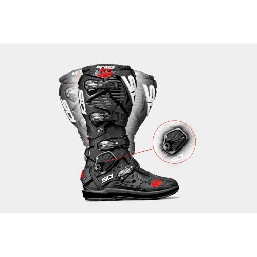STIVALI CROSSFIRE 3 ARANCIO FLUO NERO BIANCO | SIDI