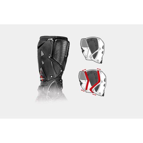 STIVALI CROSSFIRE 3 ARANCIO FLUO NERO BIANCO | SIDI