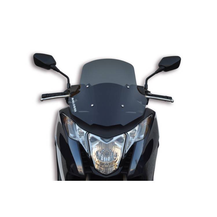 4515621B CUPOLINO SPORT SCREEN DI COLORE FUMÉ SCURO - LUNGHEZZA 43.2 X ALTEZZA 44.5 X SPESSORE 0.3 CM | MALOSSI