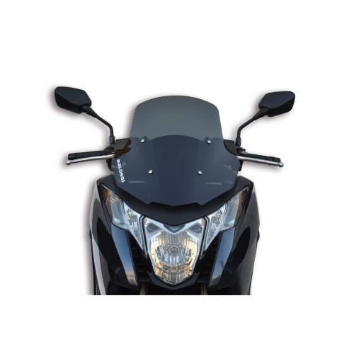 4515621B CUPOLINO SPORT SCREEN DI COLORE FUMÉ SCURO - LUNGHEZZA 43.2 X ALTEZZA 44.5 X SPESSORE 0.3 CM | MALOSSI