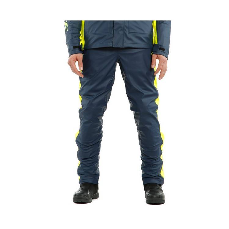 PANTALONI STORM 2 UNISEX  BLU FLUO YELLOW | DAINESE