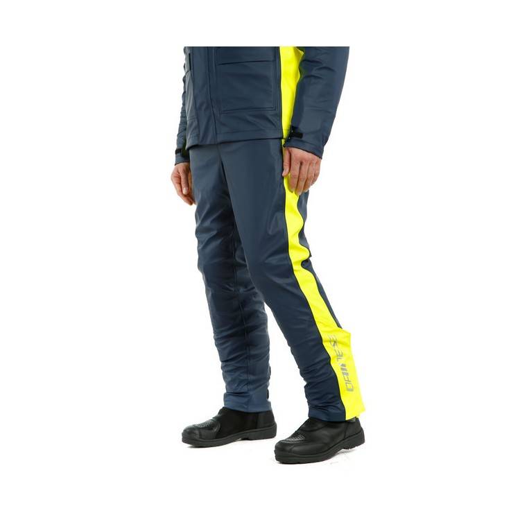 PANTALONI STORM 2 UNISEX  BLU FLUO YELLOW | DAINESE