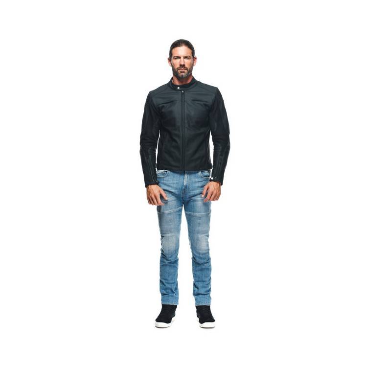 GIACCA RAZON 2 PELLE BLACK | DAINESE