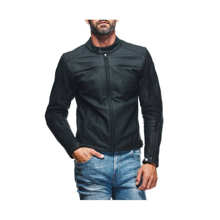 GIACCA RAZON 2 PELLE BLACK | DAINESE