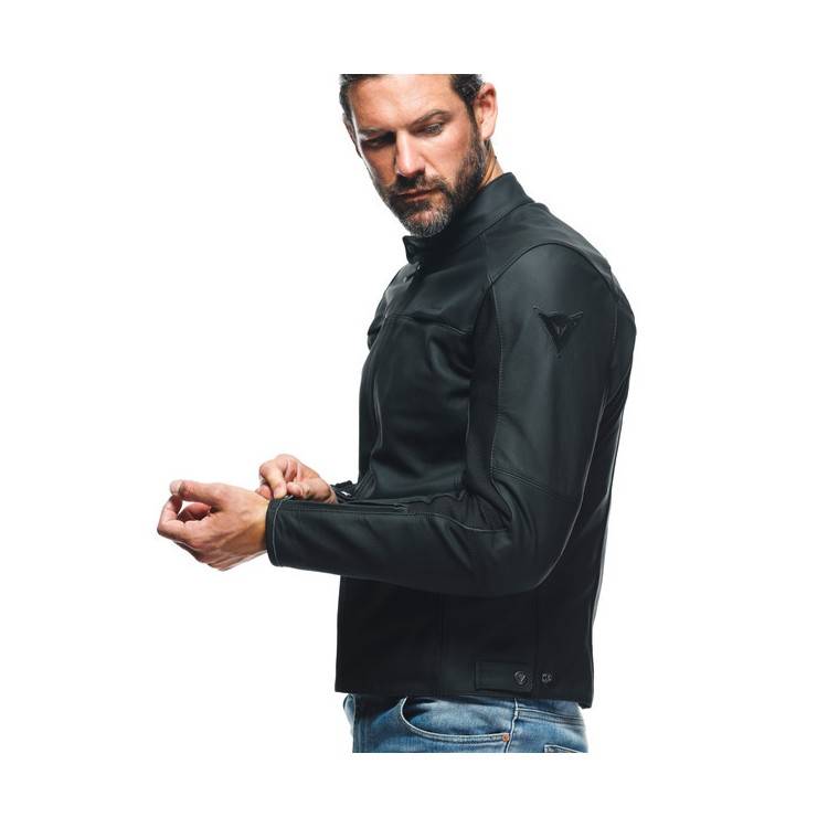 GIACCA RAZON 2 PELLE BLACK | DAINESE