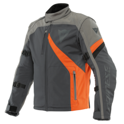 GIACCA RANCH TESSUTO EBONY CHARCOAL GRAY FLAME ORA | DAINESE