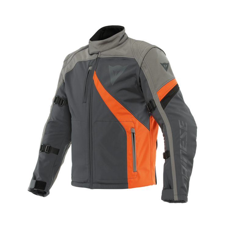 GIACCA RANCH TESSUTO EBONY CHARCOAL GRAY FLAME ORA | DAINESE