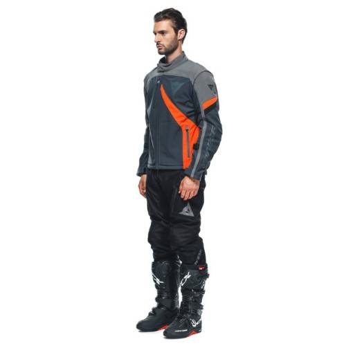 GIACCA RANCH TESSUTO EBONY CHARCOAL GRAY FLAME ORA | DAINESE