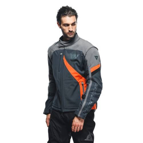 GIACCA RANCH TESSUTO EBONY CHARCOAL GRAY FLAME ORA | DAINESE