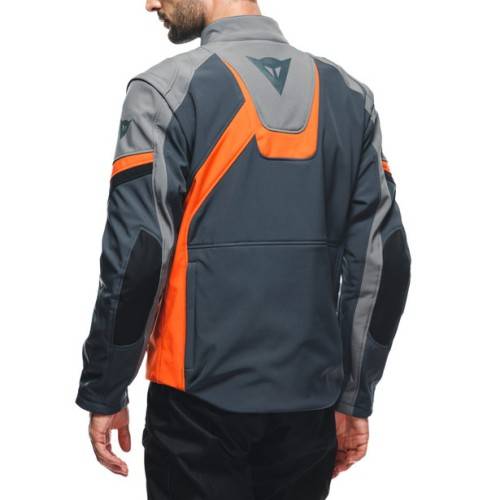 GIACCA RANCH TESSUTO EBONY CHARCOAL GRAY FLAME ORA | DAINESE