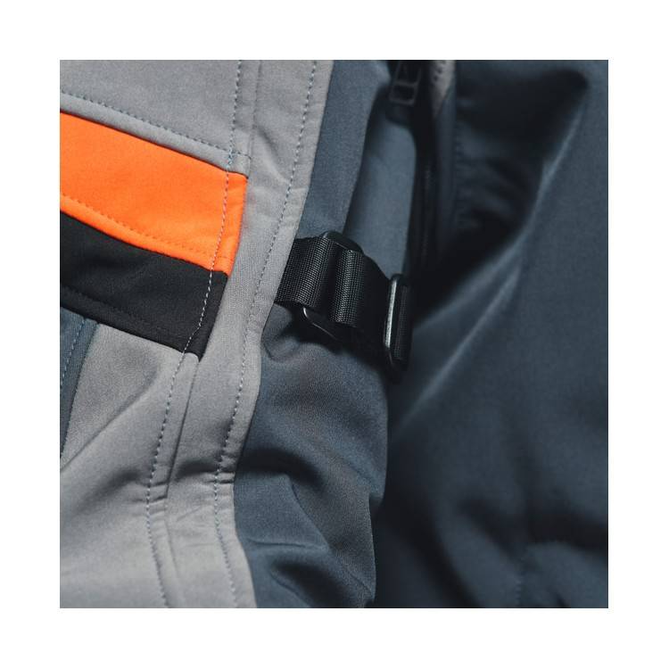 GIACCA RANCH TESSUTO EBONY CHARCOAL GRAY FLAME ORA | DAINESE