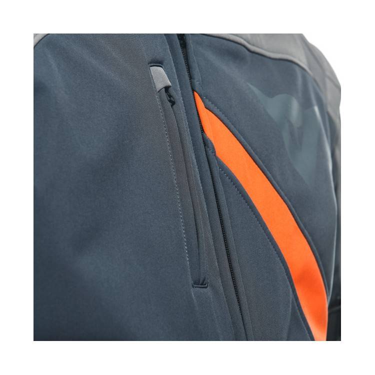 GIACCA RANCH TESSUTO EBONY CHARCOAL GRAY FLAME ORA | DAINESE