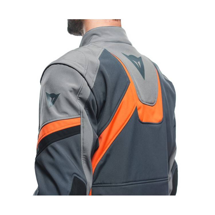 GIACCA RANCH TESSUTO EBONY CHARCOAL GRAY FLAME ORA | DAINESE