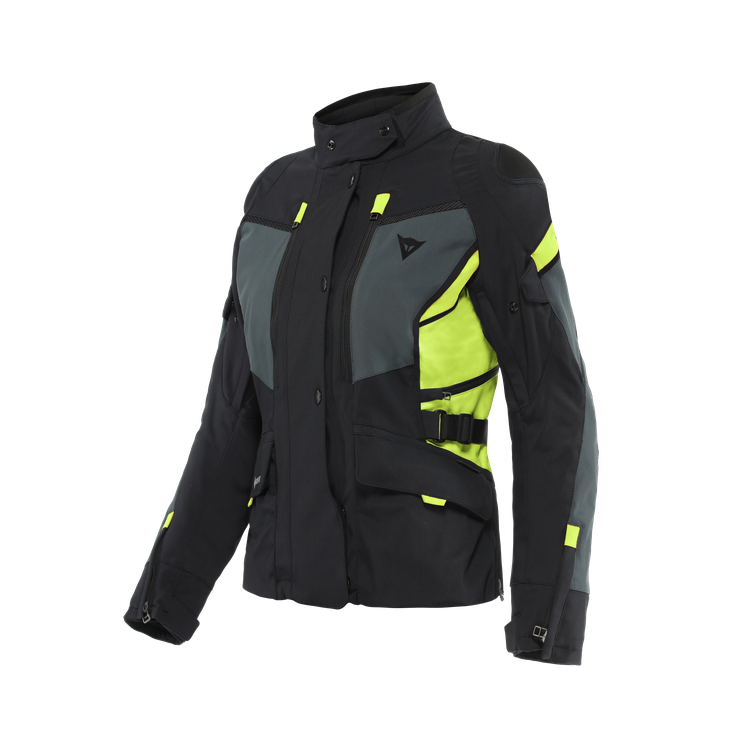GIACCA CARVE MASTER 3 LADY GORE-TEX BLACK EBONY FLUO YELLOW | DAINESE