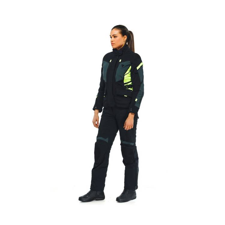 GIACCA CARVE MASTER 3 LADY GORE-TEX BLACK EBONY FLUO YELLOW | DAINESE