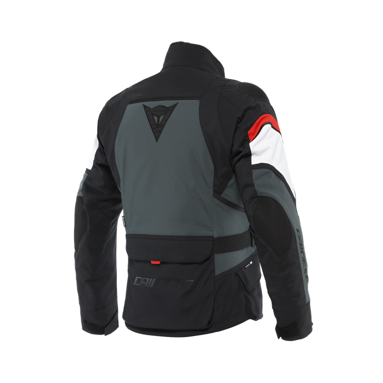 GIACCA CARVE MASTER 3 GORE-TEX BLACK EBONY LAVA RED | DAINESE