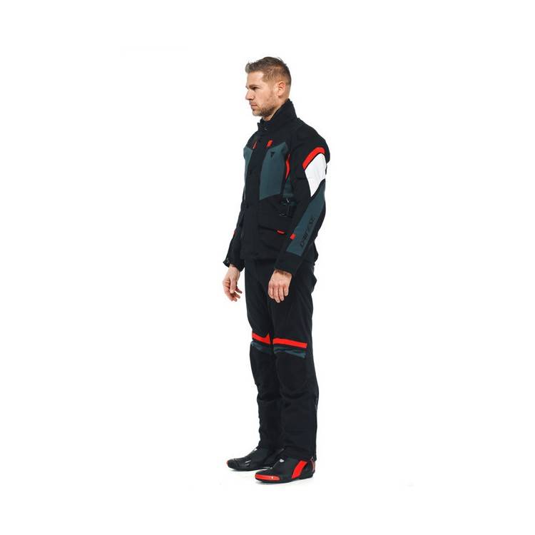 GIACCA CARVE MASTER 3 GORE-TEX BLACK EBONY LAVA RED | DAINESE