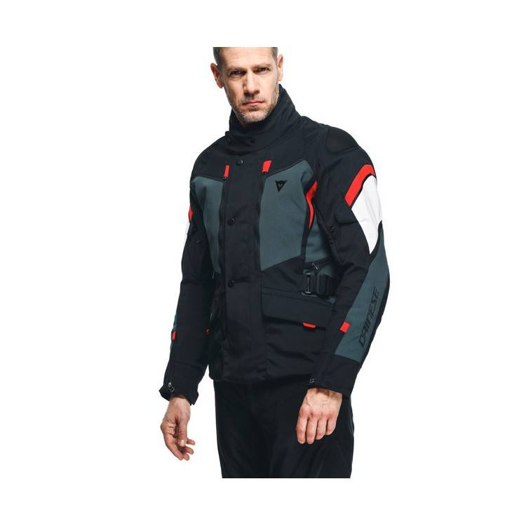 GIACCA CARVE MASTER 3 GORE-TEX BLACK EBONY LAVA RED | DAINESE
