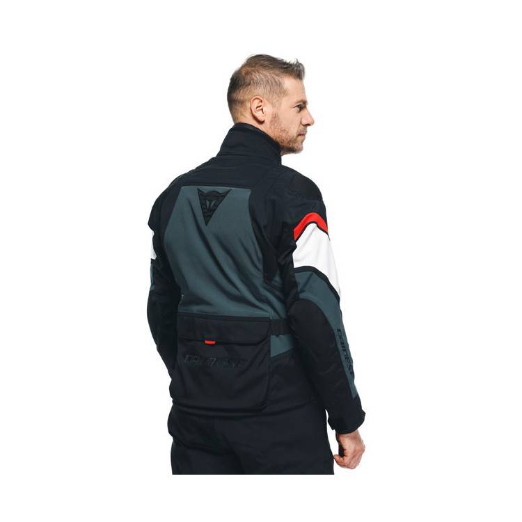 GIACCA CARVE MASTER 3 GORE-TEX BLACK EBONY LAVA RED | DAINESE
