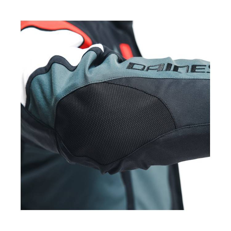 GIACCA CARVE MASTER 3 GORE-TEX BLACK EBONY LAVA RED | DAINESE