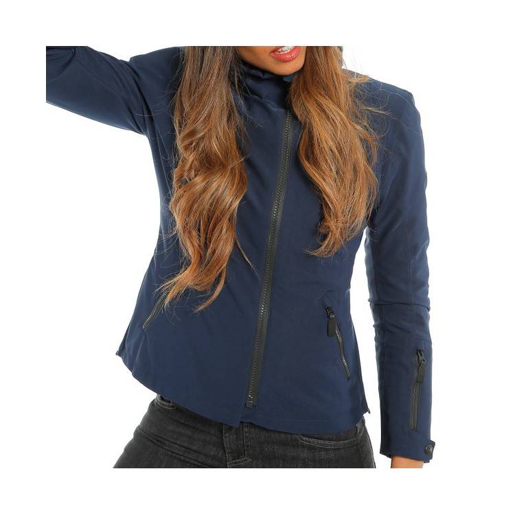 GIACCA MAYFAIR LADY D DRY GLACIER GRAY BLU BLACK | DAINESE