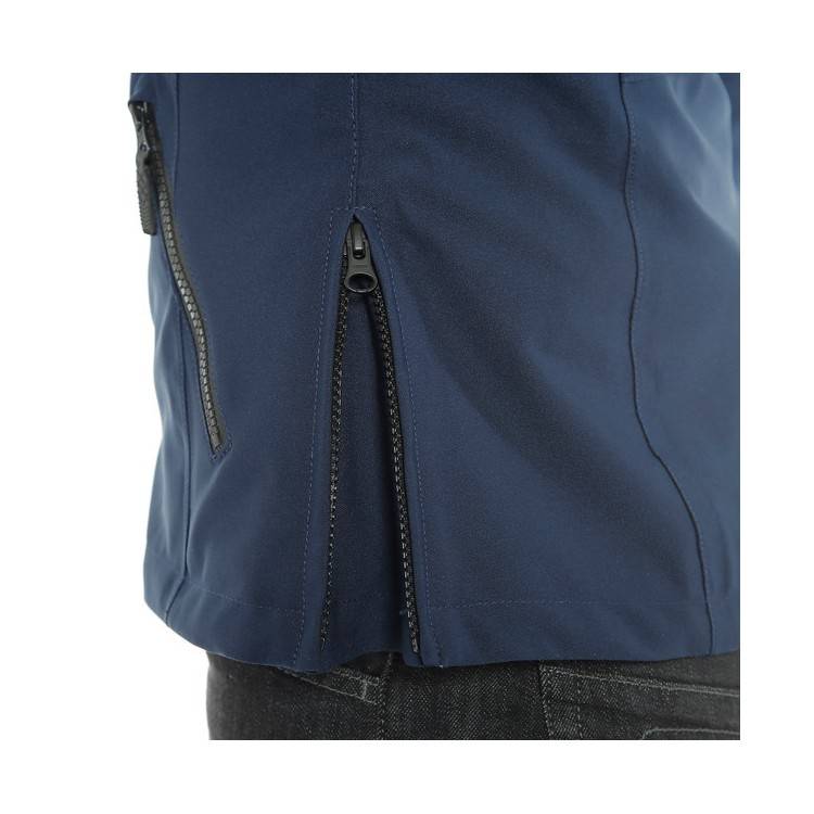 GIACCA MAYFAIR LADY D DRY GLACIER GRAY BLU BLACK | DAINESE