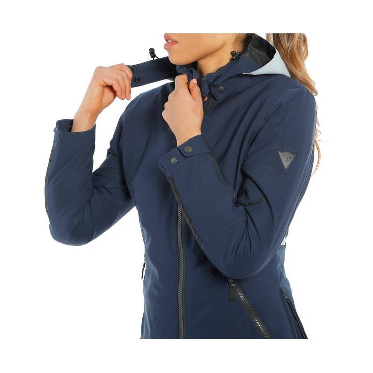 GIACCA MAYFAIR LADY D DRY GLACIER GRAY BLU BLACK | DAINESE