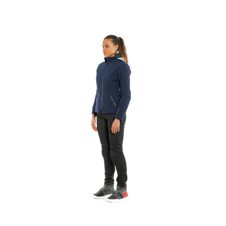 GIACCA MAYFAIR LADY D DRY GLACIER GRAY BLU BLACK | DAINESE