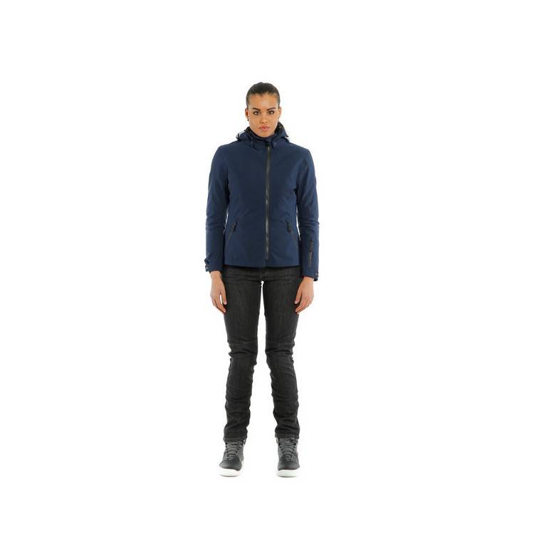 GIACCA MAYFAIR LADY D DRY GLACIER GRAY BLU BLACK | DAINESE